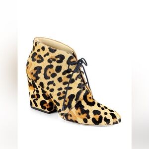 Kate Spade Leopard Booties (Pony Hair)